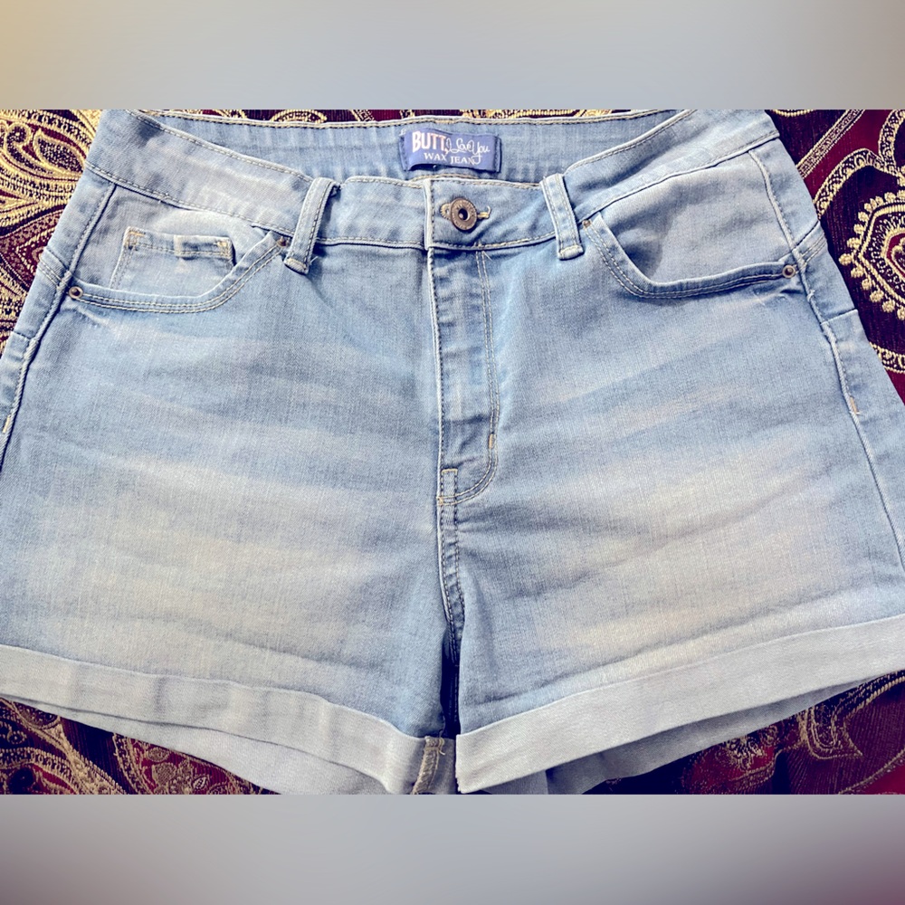 Shorts…WAX JEAN "Butt I Love You" Eco-Luxe Denim Shorts!